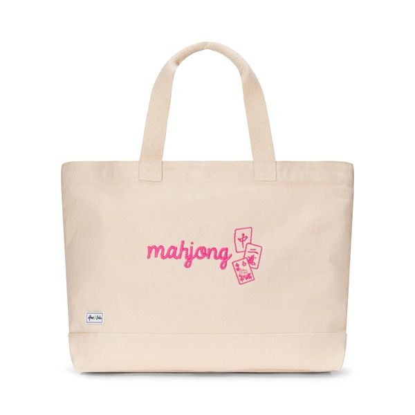 アメアンドルル レディース バッグ Ame Lulu Mahjong Large Tote Pink ピンク