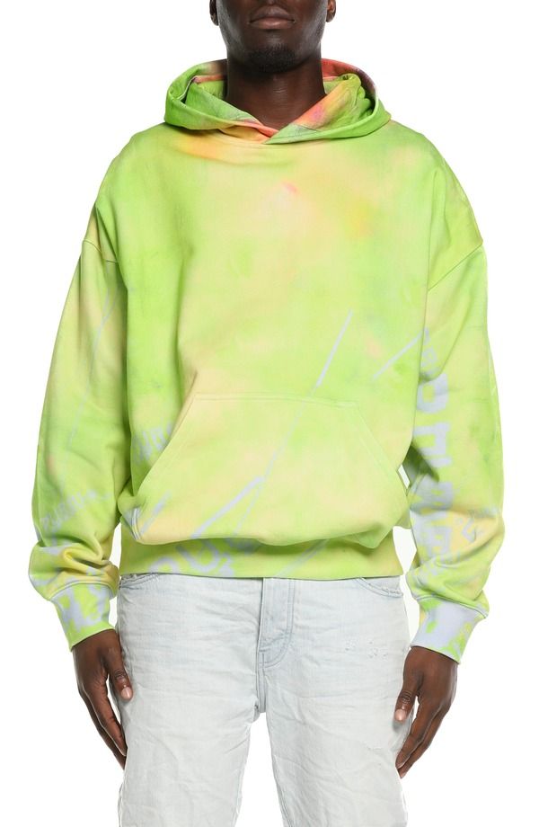 パープルブランド メンズ アウター パーカー・スウェット コットン PURPLE BRAND Oversize Cotton Hoodie White ホワイト