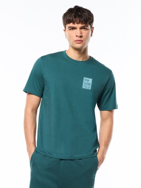 セルジオタッキーニ メンズ トップス Tシャツ Sergio Tacchinitalia TShirt Mediterranea