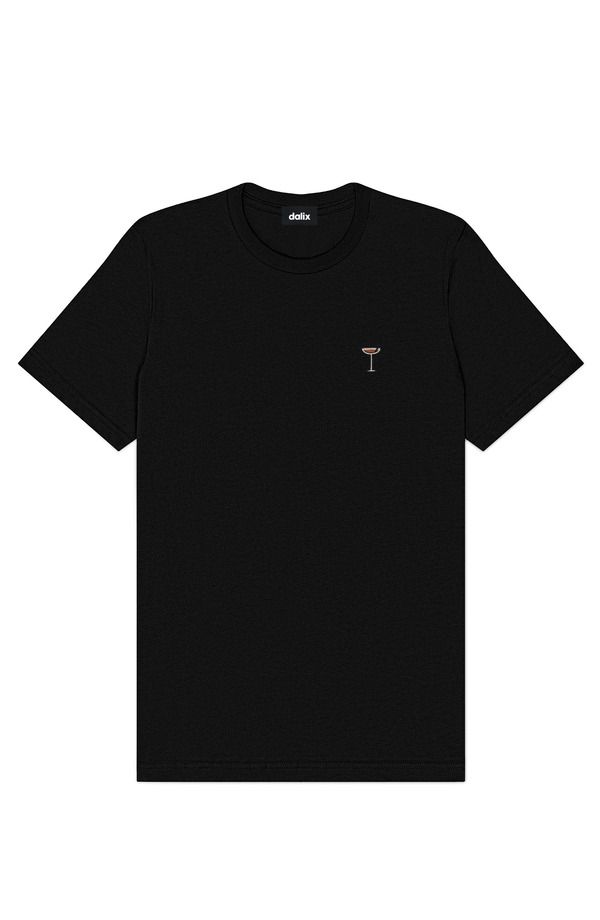 ダリックス メンズ トップス Tシャツ Dalix Mens Coffee Martini Midweightee Black ブラック
