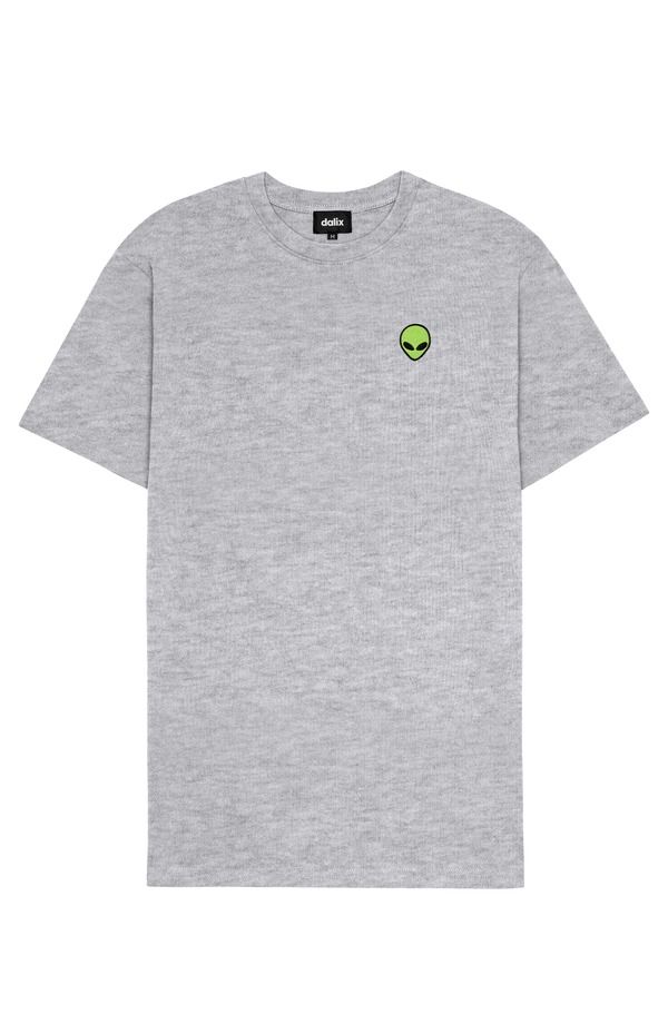ダリックス メンズ トップス Tシャツ Dalix Mens Alien Heavyweight Softee Carbon Gray グレー