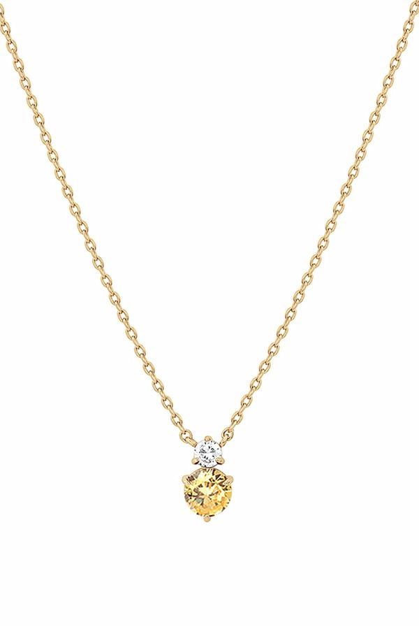 ベアフルーツジュエリー レディース アクセサリー ネックレス・チョーカー レース Bearfruit Jewelry 14k Gold Platedeux Birthstonecklace Perso