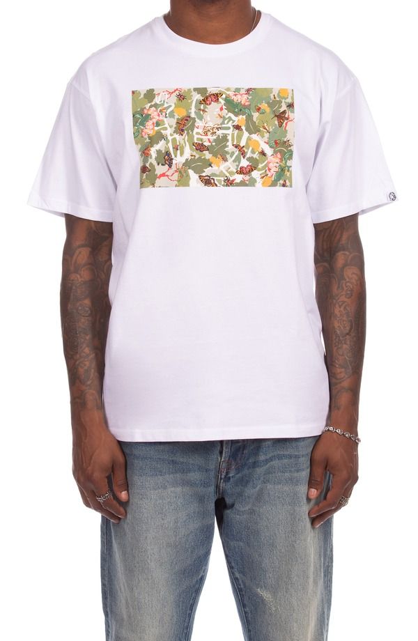 ビリオネアボーイズクラブ メンズ トップス Tシャツ グラフィック Billionaire Boys Club Astro Bugs Graphic TShirt White ホワイト