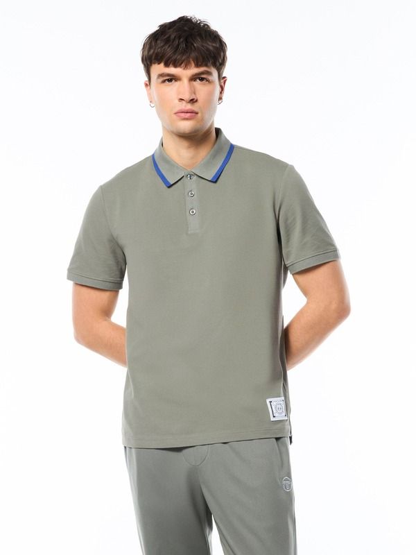セルジオタッキーニ メンズ トップス ポロシャツ Sergio Tacchini Fresca Polo Agave Green グリーン