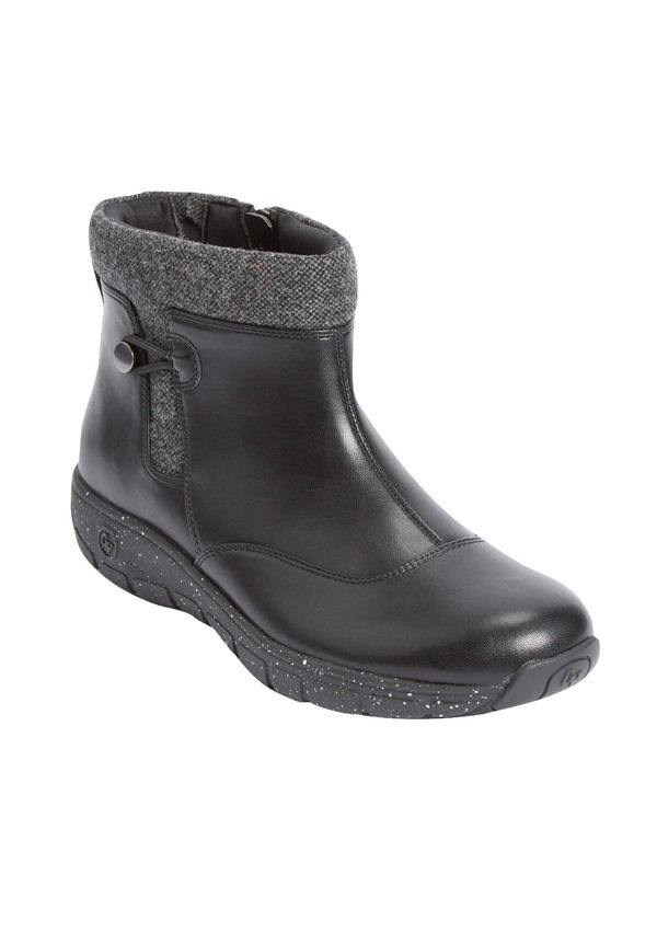 コンフォートビュー レディース シューズ ブーツ・レインブーツ Comfortview The Cassiopeia Bootie Black ブラック