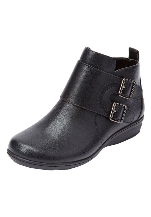 コンフォートビュー レディース シューズ ブーツ・レインブーツ Comfortview The Amberly Shootie Black ブラック