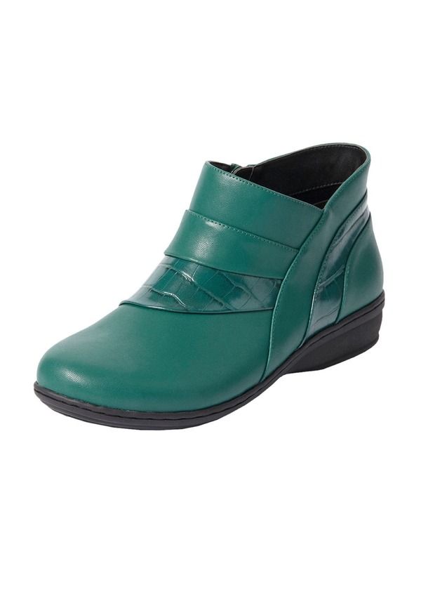 コンフォートビュー レディース シューズ ブーツ・レインブーツ Comfortview The Jolene Bootiemerald エメラルド