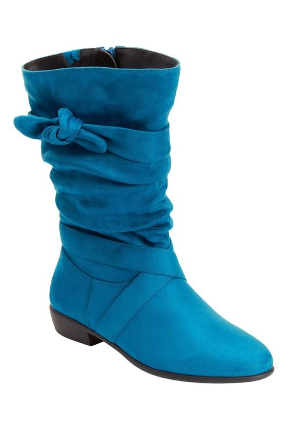コンフォートビュー レディース シューズ ブーツ・レインブーツ Comfortview Heather Wide Calf Booteal ティール