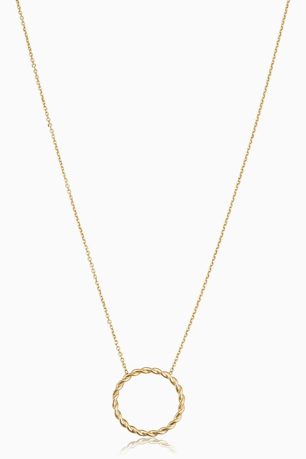 オラディナ レディース アクセサリー ネックレス・チョーカー レース Oradina 14K Gold Caesar Pendant Necklace Yellow Gold イエロー