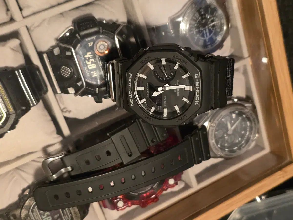 G-SHOCK GA-2100 ブラック NATOベルト