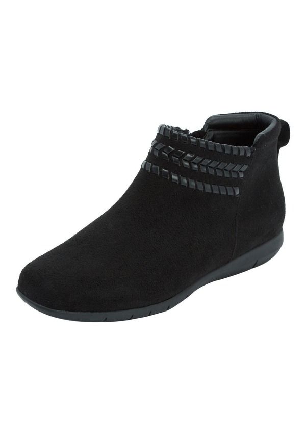 コンフォートビュー レディース シューズ ブーツ・レインブーツ Comfortview The Farren Bootie Black ブラック