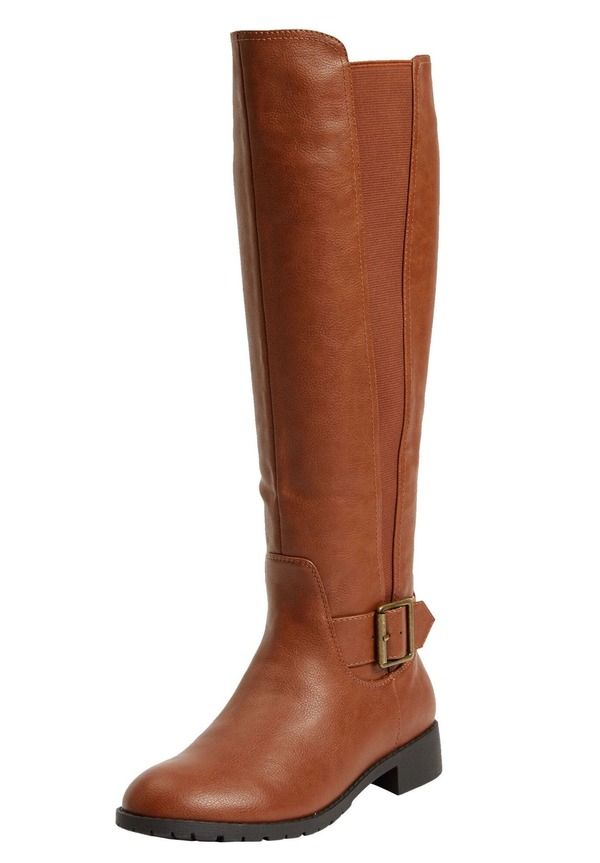 コンフォートビュー レディース シューズ ブーツ・レインブーツ Comfortview The Milan Regular Calf Boot Cognac