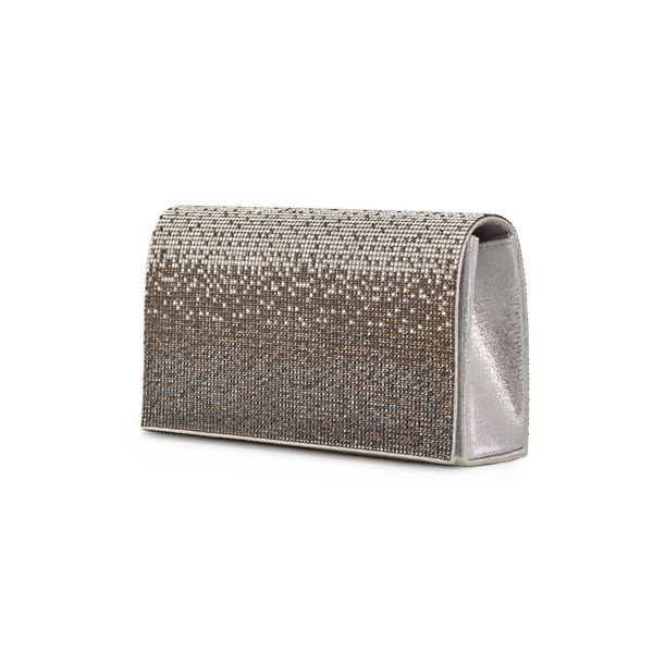 レディクチュール レディース バッグ LADY COUTURE Rhinestonenvelope Clutch Bag Silver Multi シルバー