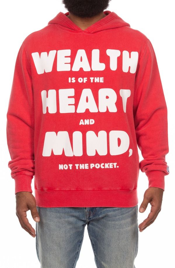 ビリオネアボーイズクラブ メンズ アウター パーカー・スウェット グラフィック Billionaire Boys Club Enlighten Graphic Hoodie Red レッド