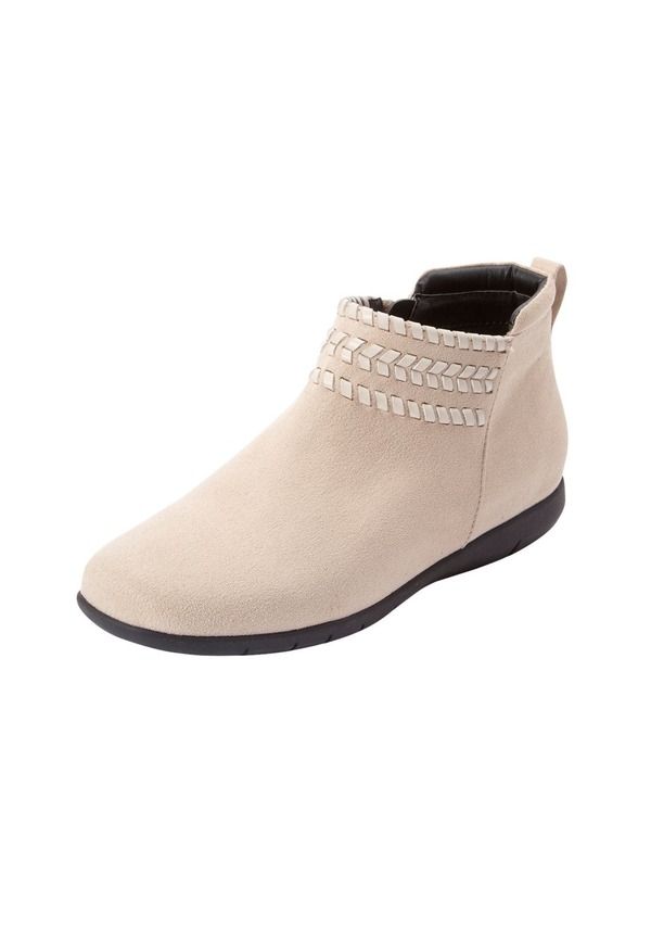 コンフォートビュー レディース シューズ ブーツ・レインブーツ Comfortview The Farren Bootie Oyster Pearl パール