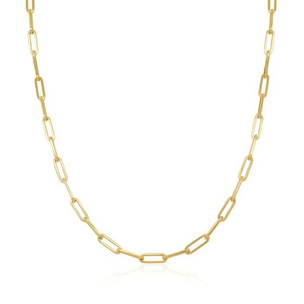 ザラブリー ファインジュエリー レディース アクセサリー ネックレス・チョーカー レース The Lovery Fine Jewelry Large Paperclip Link Chaineckla