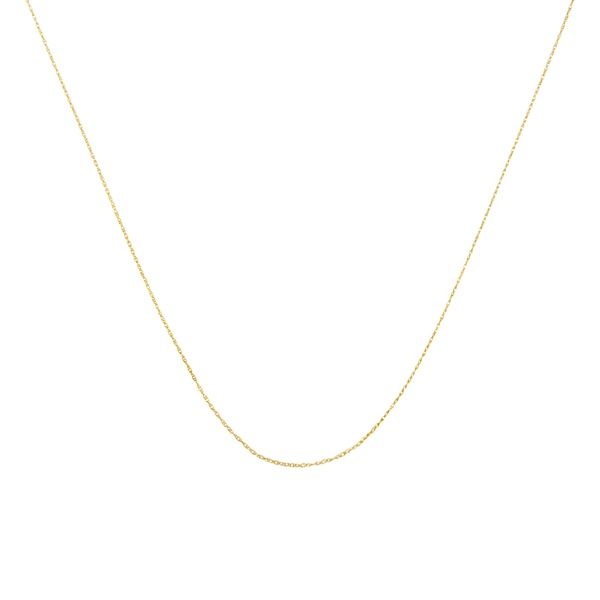 ハウスオブブリリアンス レディース アクセサリー ネックレス・チョーカー レース Haus of Brilliance 10K Gold 12 mm Slender Dainty Fine Rope