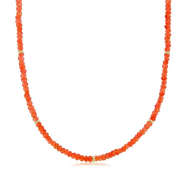 ザラブリー ファインジュエリー レディース アクセサリー ネックレス・チョーカー レース The Lovery Fine Jewelry Carnelian Bead Necklace Carneli