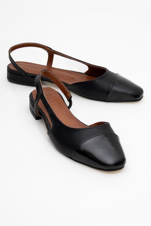 プロローグシューズ レディース パンプス Prologue Shoes Lujo Ballet Flat Black ブラック