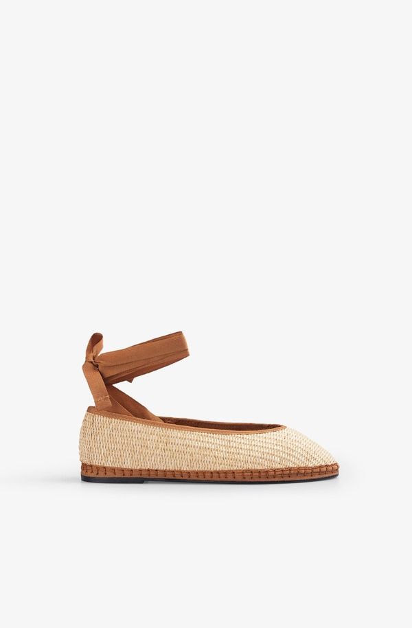 スカルパーズ レディース シューズ サンダル Scalpers Cord Rafia Slipper Natural