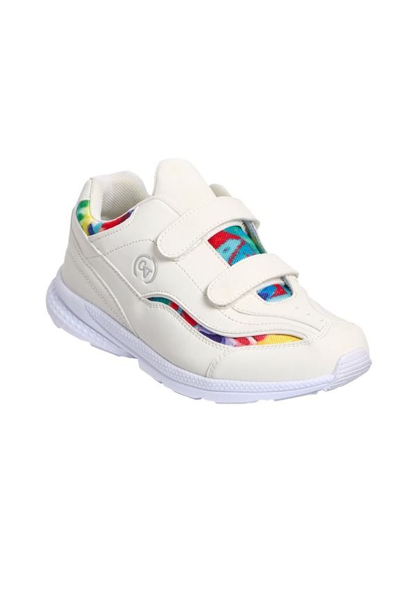 コンフォートビュー レディース シューズ スニーカー Comfortview Cv Sport Ina Sneaker White Tie Dye ホワイト