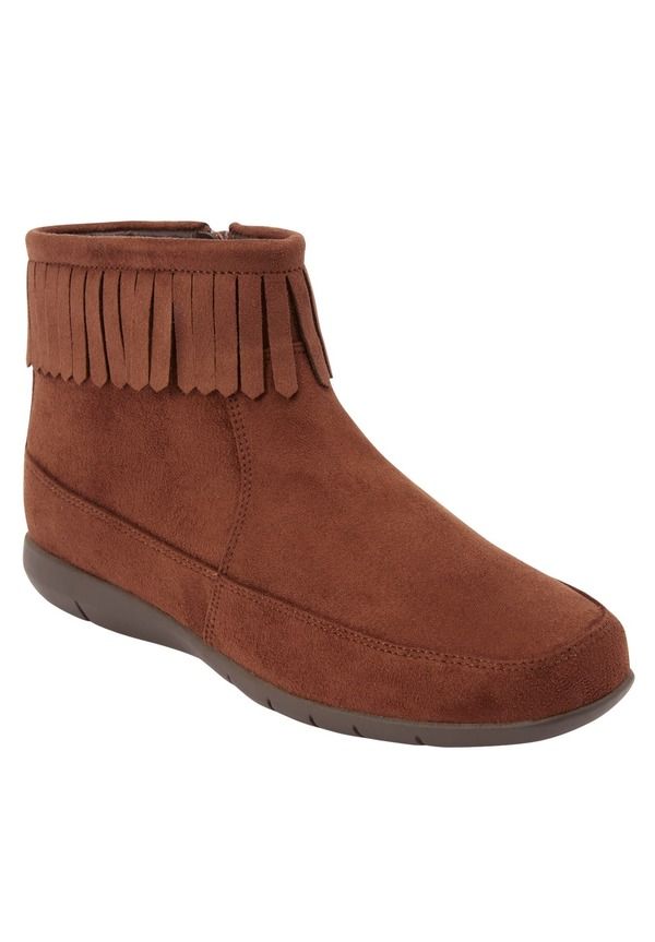 コンフォートビュー レディース シューズ ブーツ・レインブーツ Comfortview The Marion Shootie Chestnut