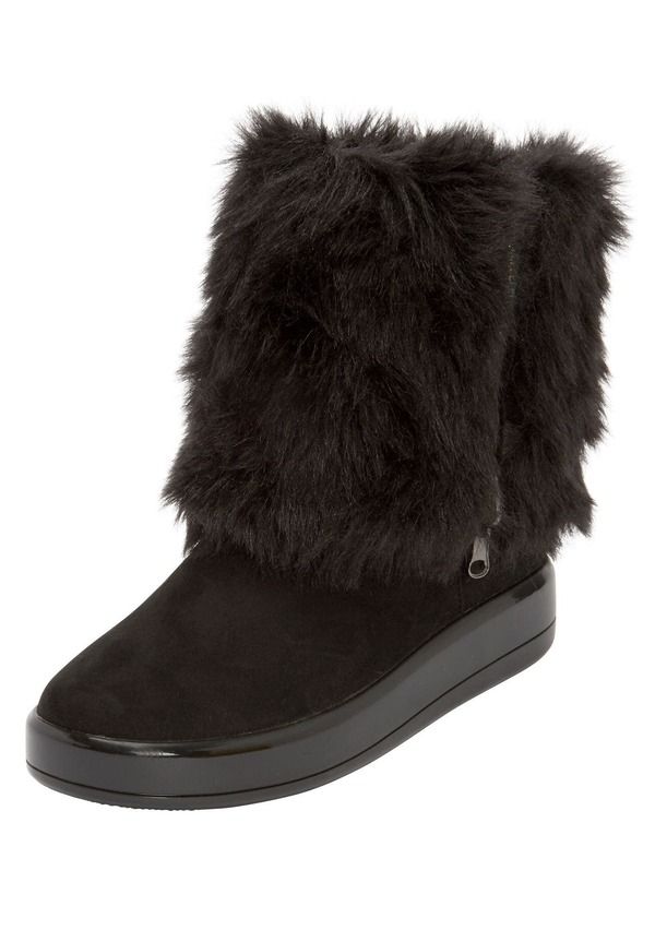 コンフォートビュー レディース シューズ ブーツ・レインブーツ Comfortview The Shai Wide Calf Boot Black ブラック