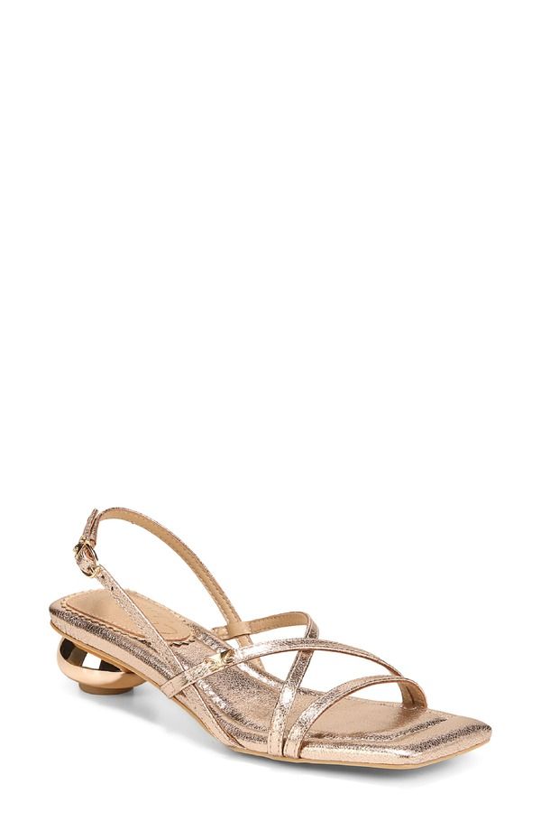 サーカス NY バイ サムエデルマン レディース シューズ ヒール サンダル Circus NY by Sam Edelman Caia Slingback Sandal Soft Gold ゴールド