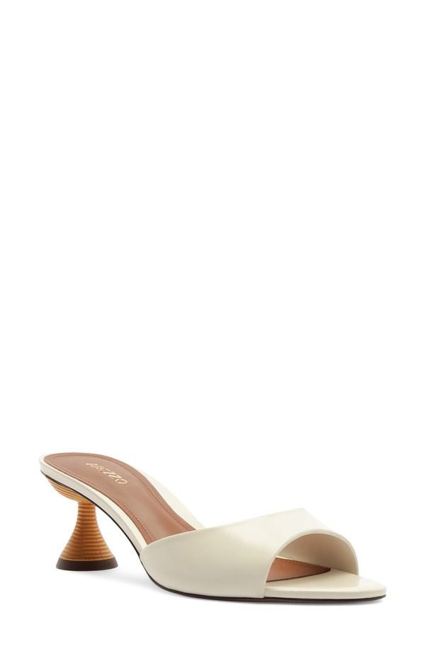 アレッツォ レディース シューズ ヒール サンダル Arezzo Luciana Low Stiletto Sandal Panacota