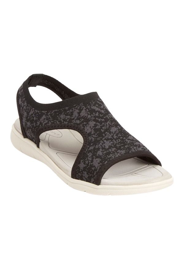 コンフォートビュー レディース シューズ ヒール サンダル Comfortview The Serafina Sandal Black Multi ブラック