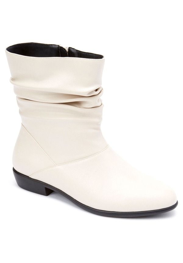 コンフォートビュー レディース シューズ ブーツ・レインブーツ Comfortview Madison Bootie Winter White ホワイト