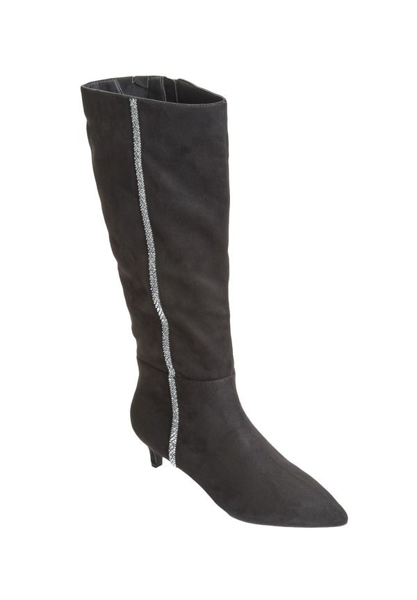 コンフォートビュー レディース シューズ ブーツ・レインブーツ Comfortview The Marianna Calf Boot Black ブラック