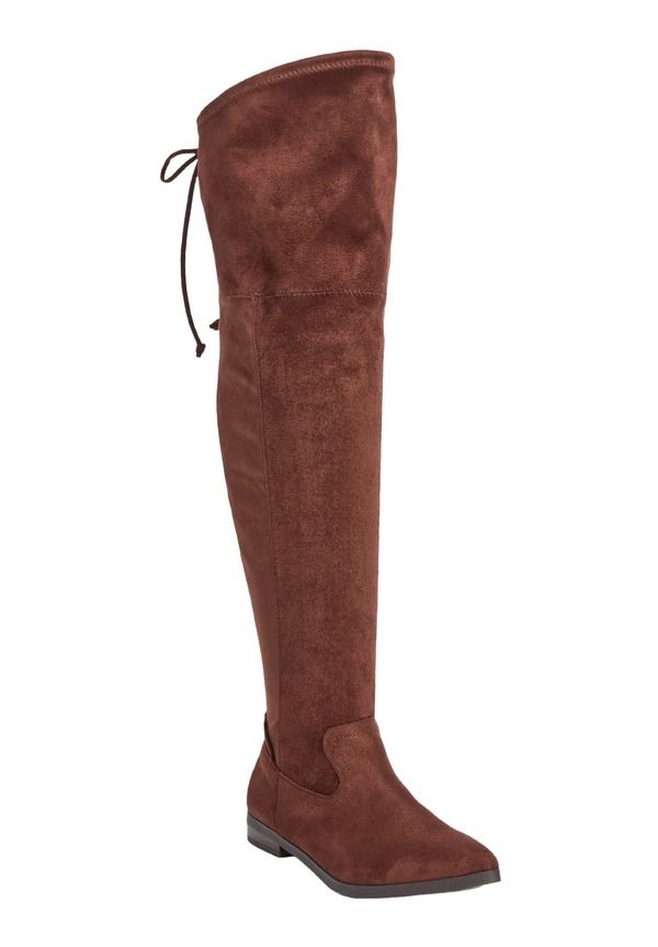 コンフォートビュー レディース シューズ ブーツ・レインブーツ Comfortview The Cameron Wide Calf Boot Brown ブラウン