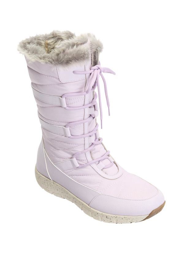 コンフォートビュー レディース シューズ ブーツ・レインブーツ Comfortview The Izabella Trail Weather Boot Lilac ライラック