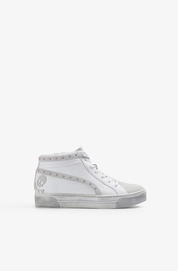 スカルパーズ レディース シューズ スニーカー Scalperstuds High Sneakers W Off white オフホワイト