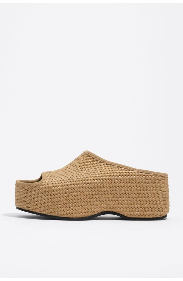 ビンバイローラ レディース シューズ スニーカー プラットフォーム サンダル Bimba y Lola Raffia Platform Sandal Natural