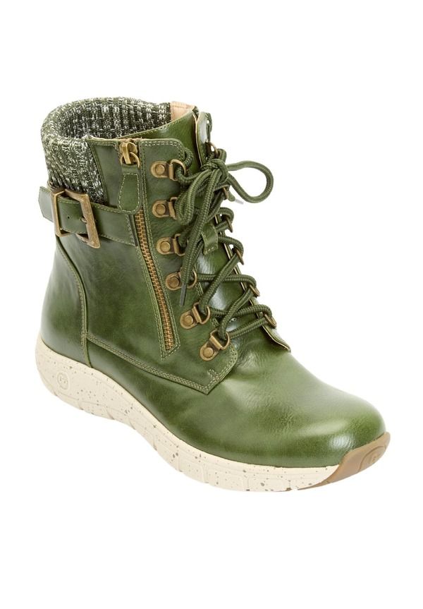 コンフォートビュー レディース シューズ ブーツ・レインブーツ Comfortview The James Trail Boot Olive オリーブ