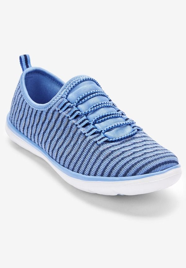 コンフォートビュー レディース シューズ スニーカー ニット Comfortview The Cv Sport Ariya Textu red Knit Slip On Sneaker French