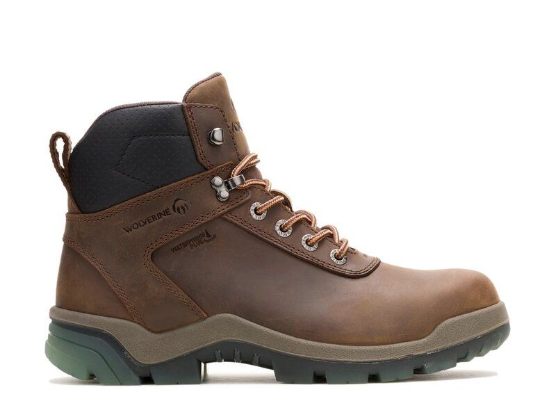 ウルヴァリン メンズ シューズ ブーツ・レインブーツ Wolverine Vantage HyperRest CarbonMax Toe Work Boot Mens Dark Brown ブラウン