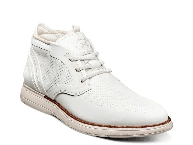 ステイシーアダムス メンズ シューズ ブーツ・レインブーツ Stacy Adams Eastmont Chukka Boot White ホワイト