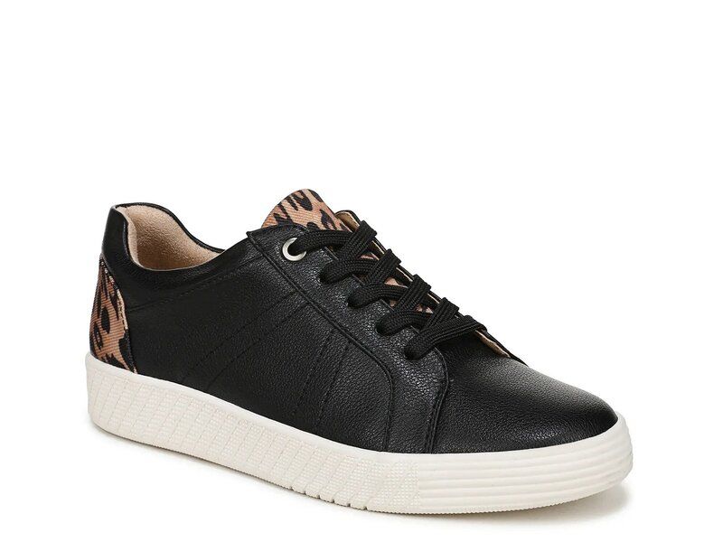 ソウルニュトライザー レディース シューズ スニーカー SOUL Naturalizer Neela Sneaker Black Leopard Print ブラック