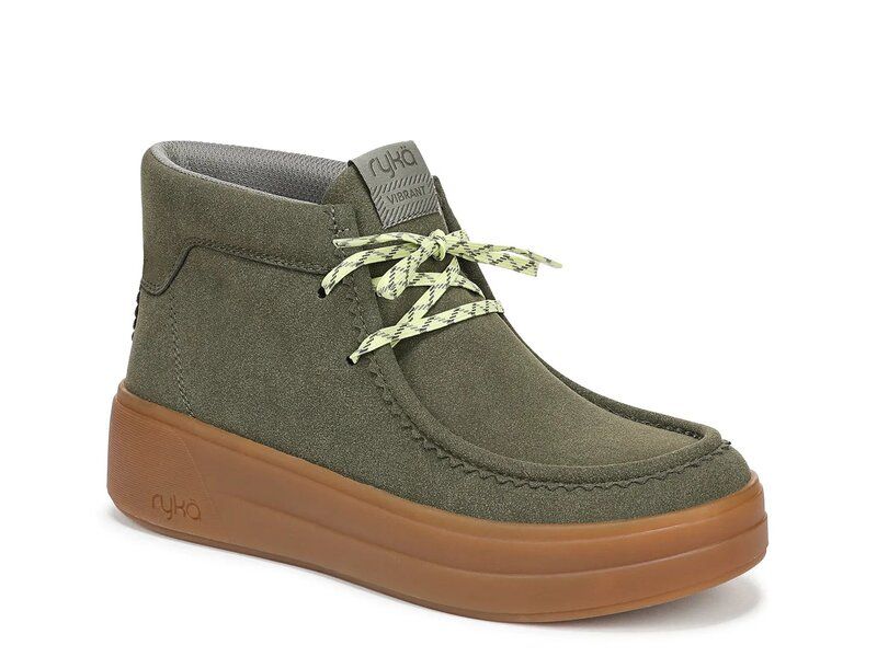 ライカ レディース シューズ ブーツ・レインブーツ Ryka Vibrant Bootie Dark Green グリーン