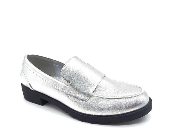 ケネスコール レディース シューズ スリッポン・ローファー Reaction Kenneth Cole Fern Loafer Silver シルバー