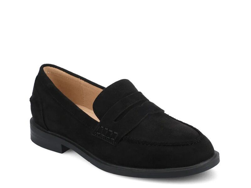 ジャーニー レディース シューズ スリッポン・ローファー Journee Brooks Loafer Black ブラック