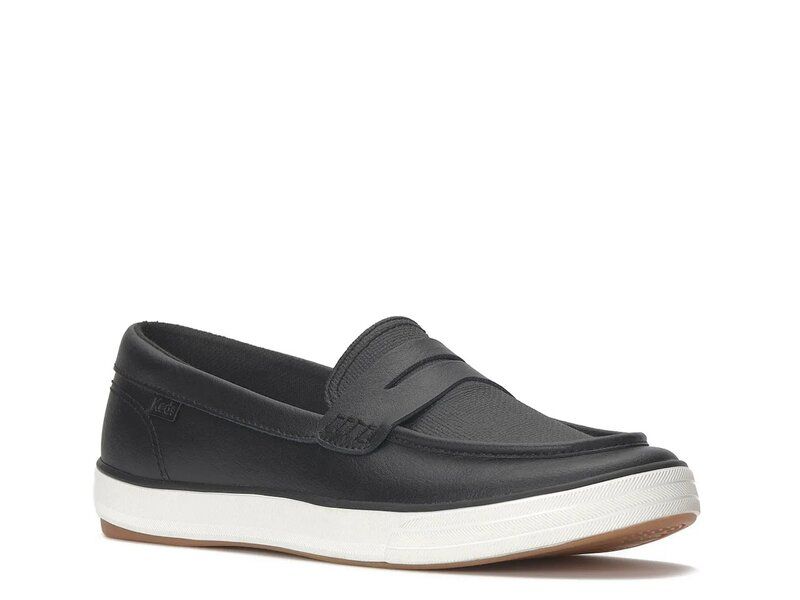 ケッズ レディース シューズ スリッポン・ローファー Keds Center III Loafer Black ブラック