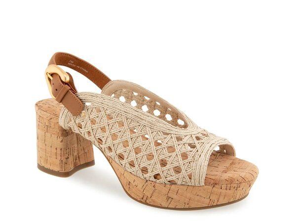 エアロソールズ レディース シューズ サンダル Aerosoles Cornelia Sandal Tan Raffia タン