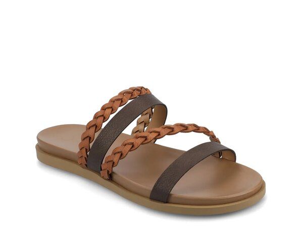 ジャーニー レディース シューズ サンダル Journee Colette Sandal Dark BrownTan ブラウン
