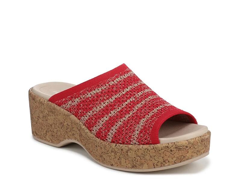 ライフストライド レディース シューズ サンダル LifeStride Very Ready Wedge Sandal Red レッド