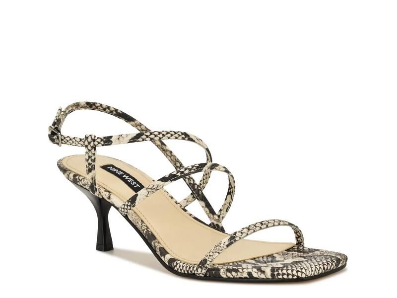 ナインウェスト レディース シューズ サンダル Nine West Hindy Sandal Multicolor Snake Print マルチカラー
