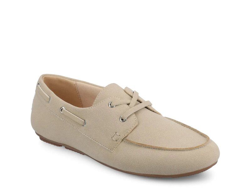 ジャーニー レディース シューズ Journee Naomi Boat Shoe Stone ストーン